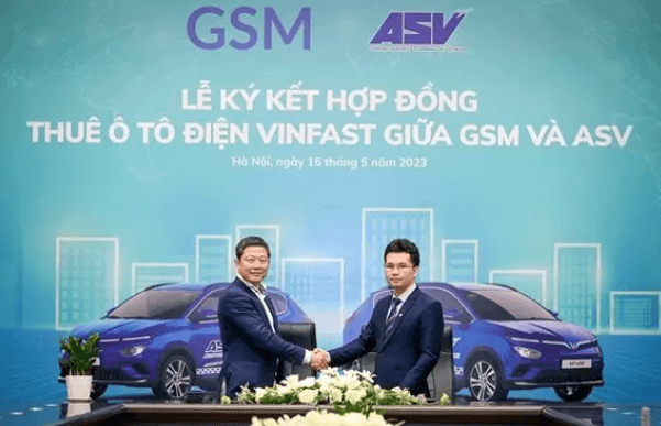 ASV Airports Taxi rents 500 VinFast electric cars for airport taxi service