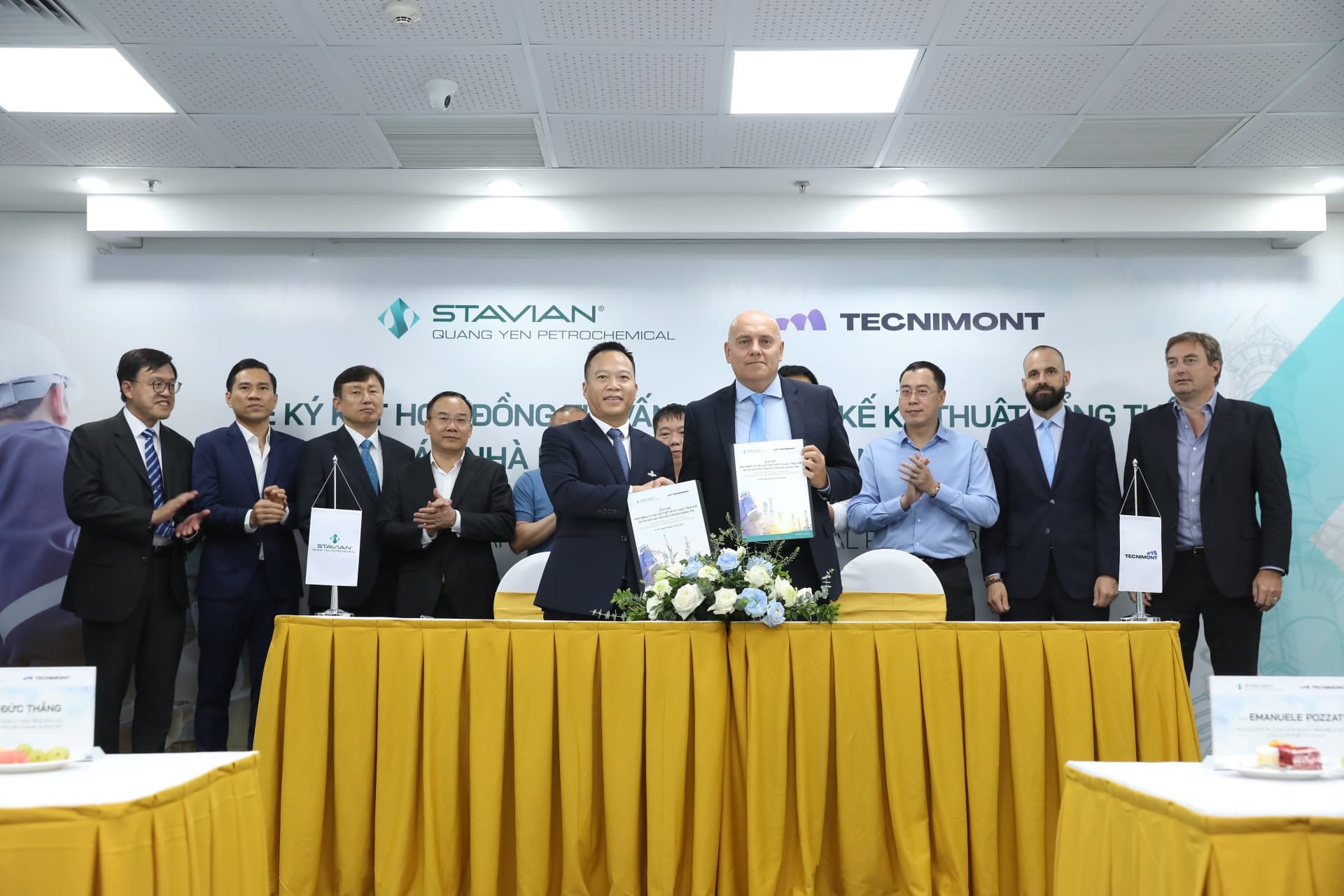 Stavian Quang Yen Petrochemical announce Quang Ninh plant partner