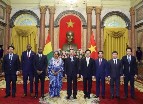 President Vo Van Thuong welcomes foreign Ambassadors