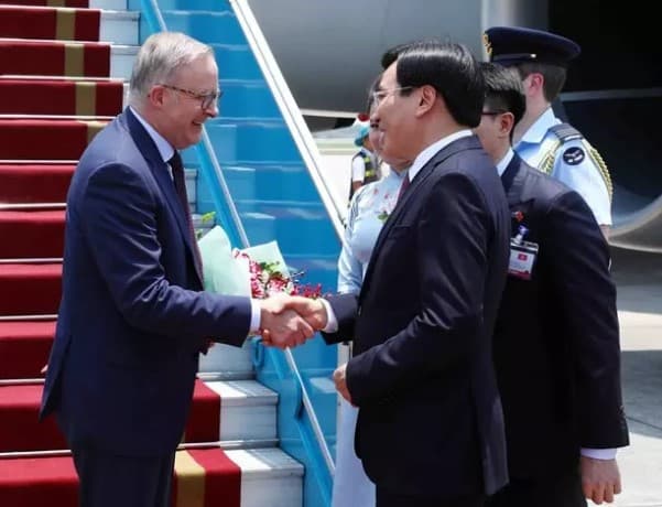 Australian Prime Minister Anthony Albanese begins official visit to Vietnam