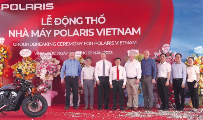 Polaris Starts Construction of Vinh Phuc Factory