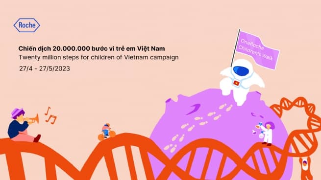Roche Vietnam Celebrates 20th Anniversary of Roche’s Children Walk