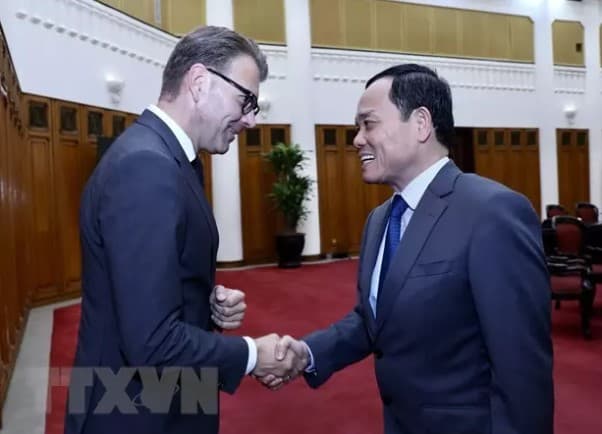 Deputy PM Tran Luu Quang welcomes European Parliament Delegation