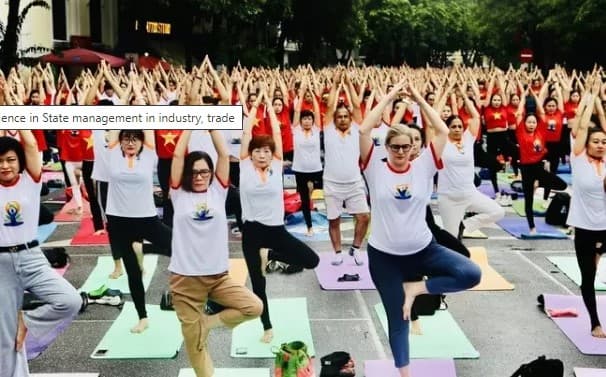 International Day of Yoga 2023 marked in Ba Ria - Vung Tau