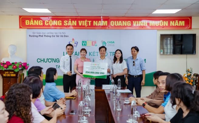 Herbalife Vietnam Renews Partnership with Seven Casa Herbalife Partners to Improve Daily Nutrition for Over 1,100 Children in Need