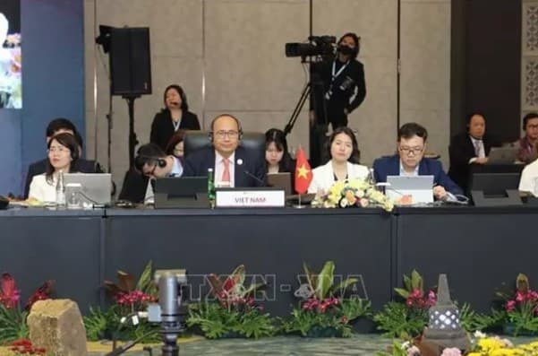 Vietnamese delegation attended AEM consultations with partners in Indonesia