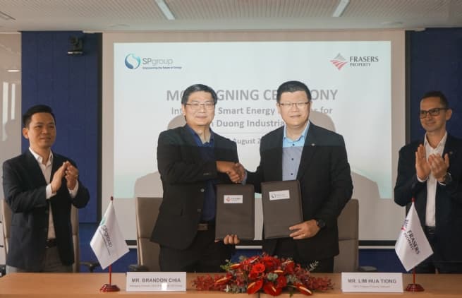 SP Group Partners Frasers Property Vietnam to Bring Integrated Smart, Clean Energy Solutions to Binh Duong Industrial Park