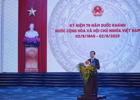 President Vo Van Thuong hosts ceremony marking 78th anniversary of National Day
