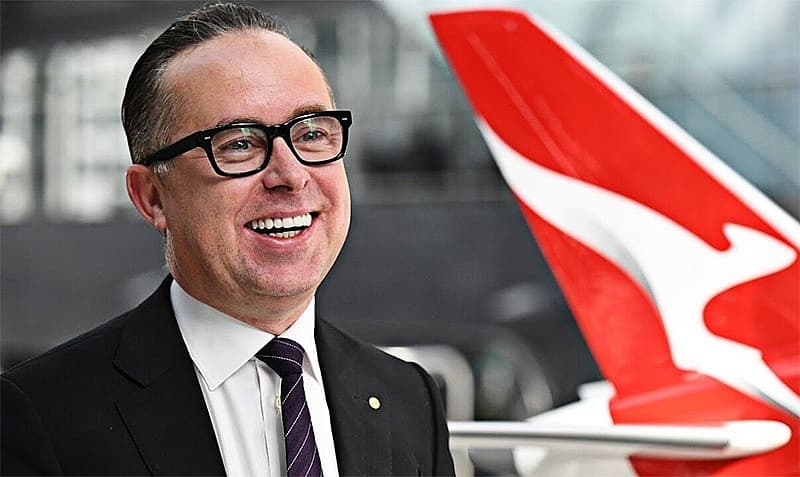 Qantas CEO steps down early as airline falls out of favour