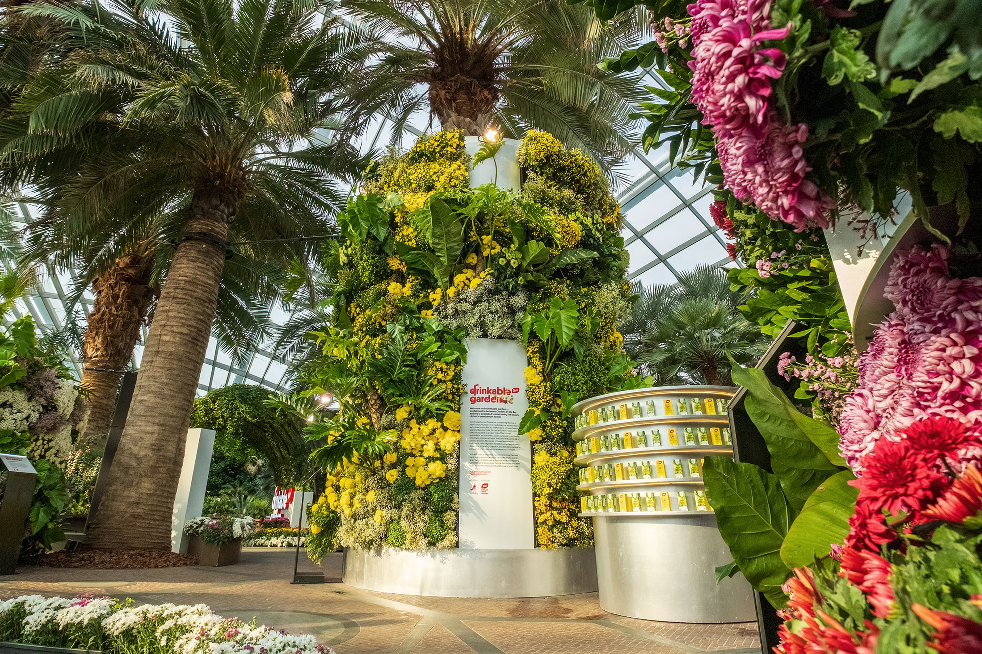Heritage drinks brand Yeo's launches spectacular Drinkable Garden at Gardens by the Bay