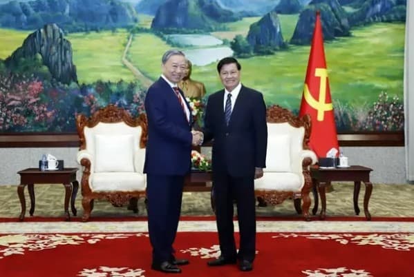 Vietnam, Laos Public Security Ministries enhance cooperation