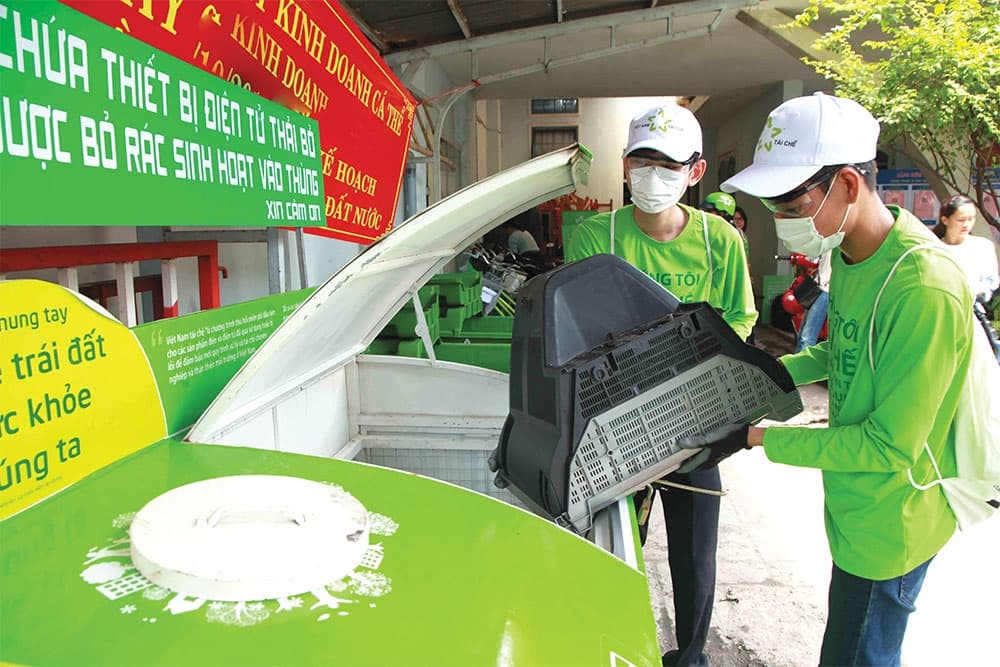 Businesses to tackle waste recycling model