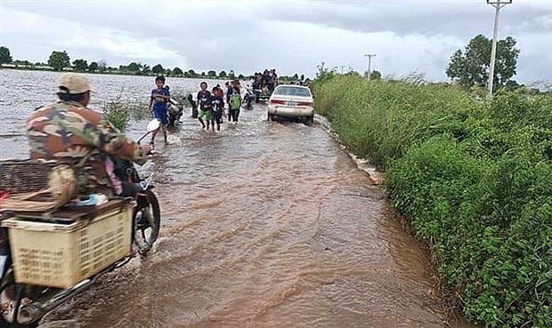 Cambodia’s 11 provinces hit by prolonged rains, floods