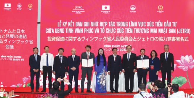 Japanese Investors Increasingly Interested in Vinh Phuc Province
