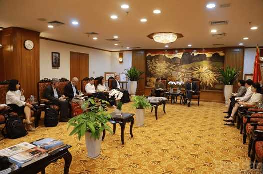 VCCI and ILO enhance cooperation to build harmonious labor relations.