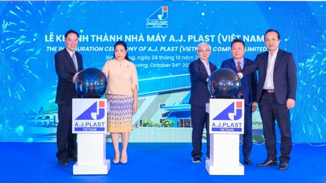 A.J. Plast Inaugurates Cutting-Edge Biaxially Oriented Plastic Film Production Plant in Binh Duong Province