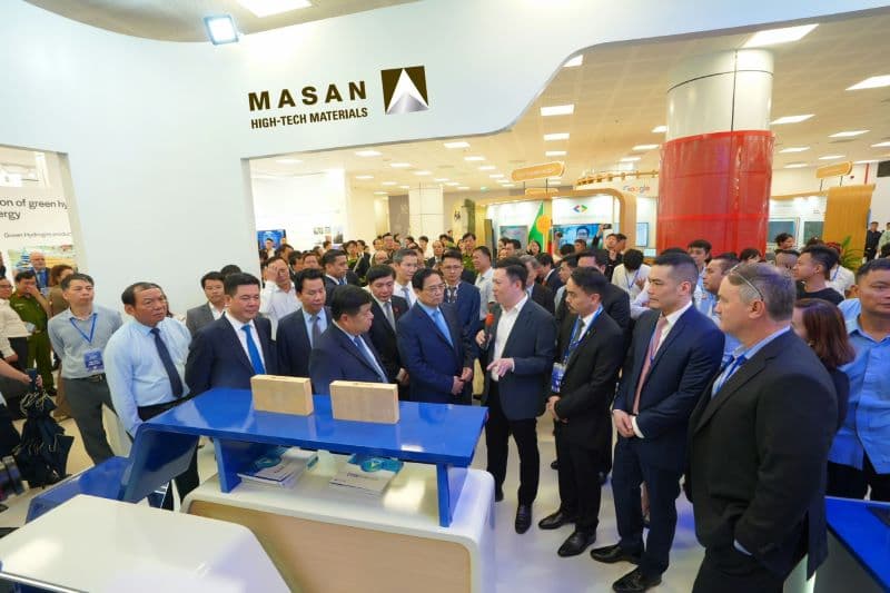 Masan High-Tech Materials ' footprint at Vietnam International Innovation Expo 2023