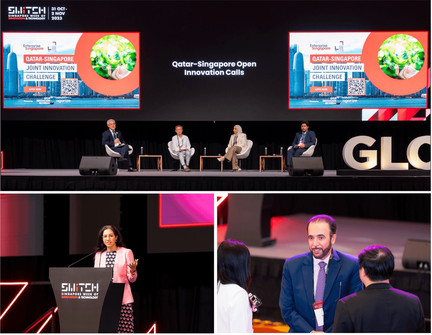 Qatar-Singapore Joint Innovation Challenges announced at SWITCH 2023
