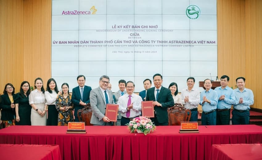 AstraZeneca Vietnam partners with Can Tho city to improve health services