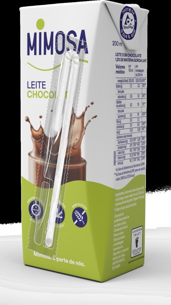 Tetra Pak and Lactogal Cut Carbon Footprint of Aseptic Cartons for Milk by a Third, Increasing Renewable Content with a Paper-Based Barrier