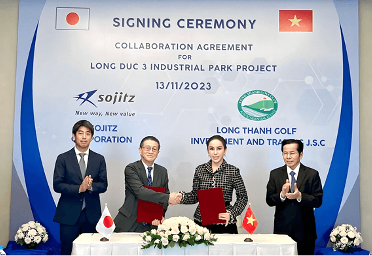 Sojitz to build industrial park in Dong Nai