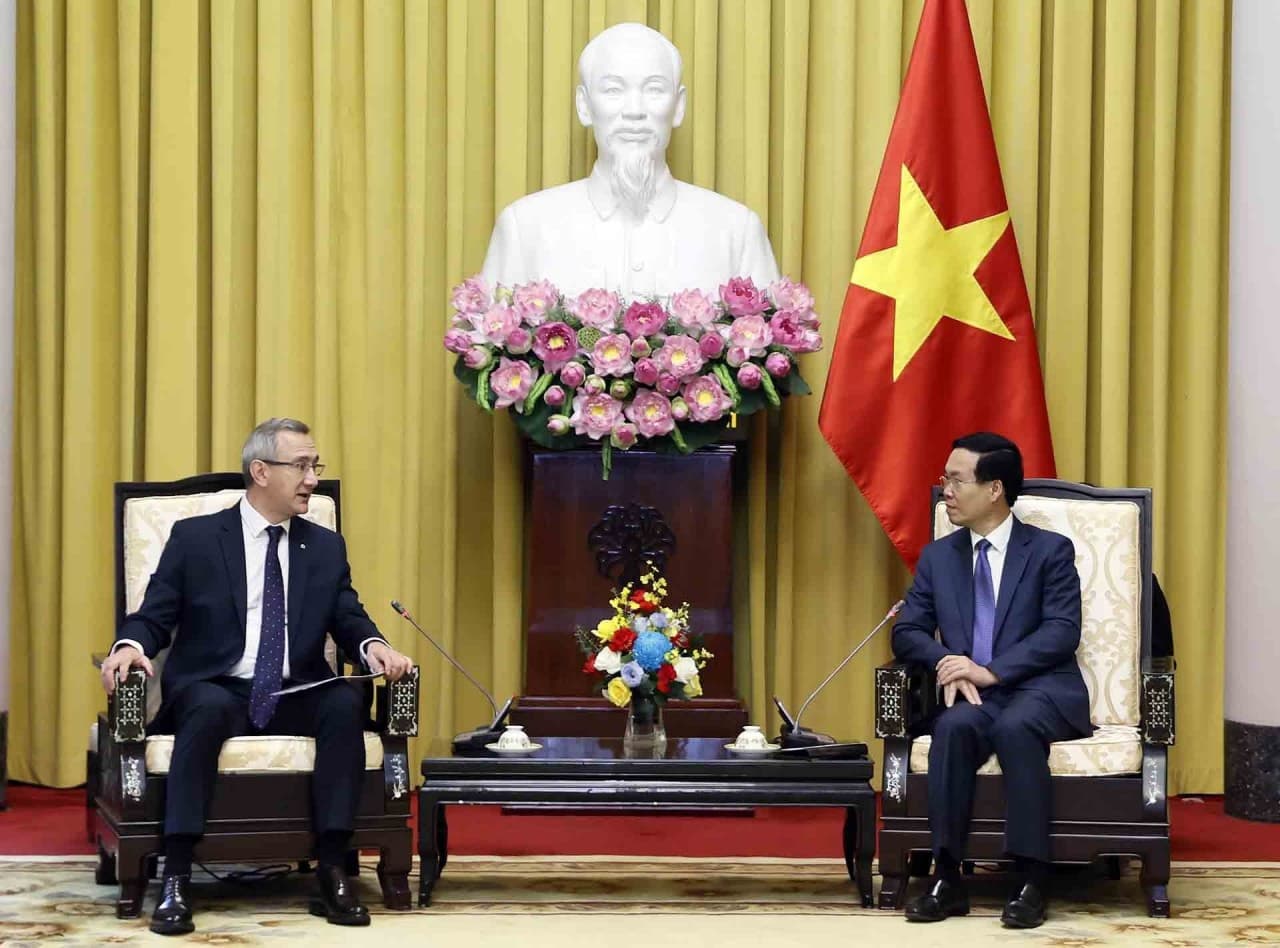 President Vo Van Thuong hosts Governor of Russia’s Kaluga region