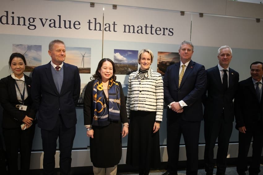 Vice President Vo Thi Anh Xuan visits Copenhagen Infrastructure Partners headquarters
