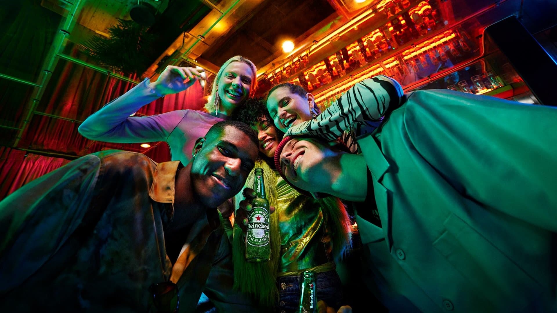 The Heineken brand creates good times from renewable energy