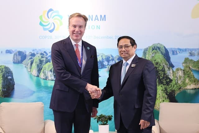 Prime Minister Meets WEF President Borge Brende