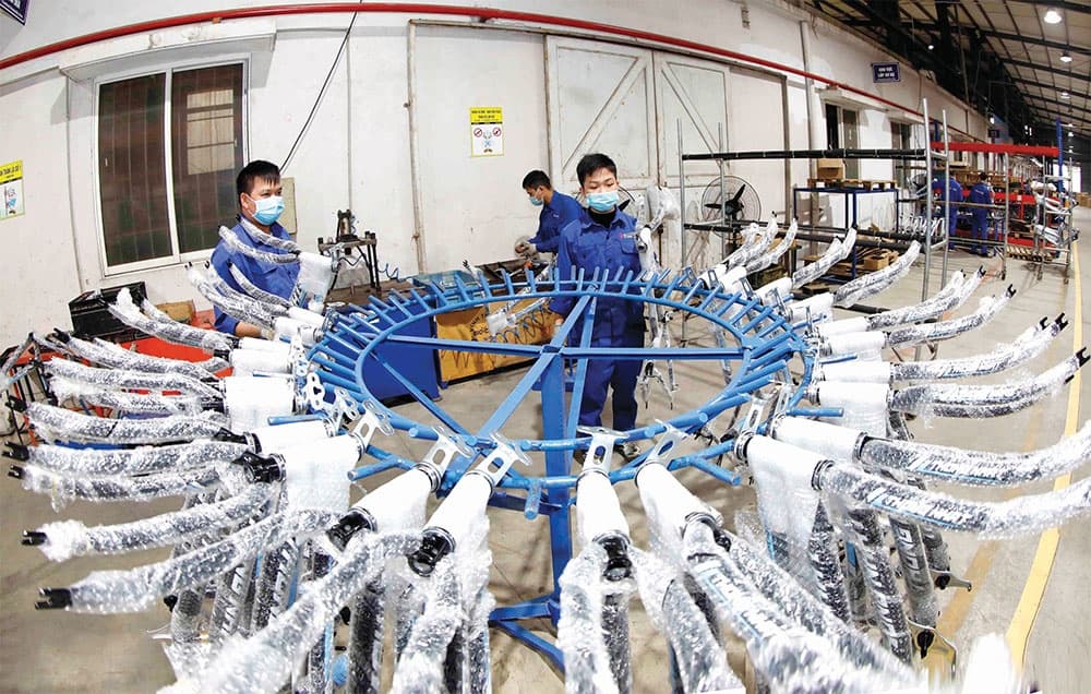 Activities in industrial production heat up