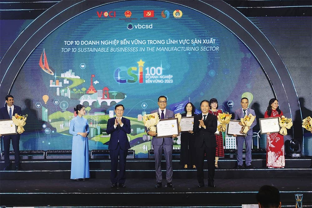 CSI100 reaffirms Nestlé Vietnam’s leading sustainability position
