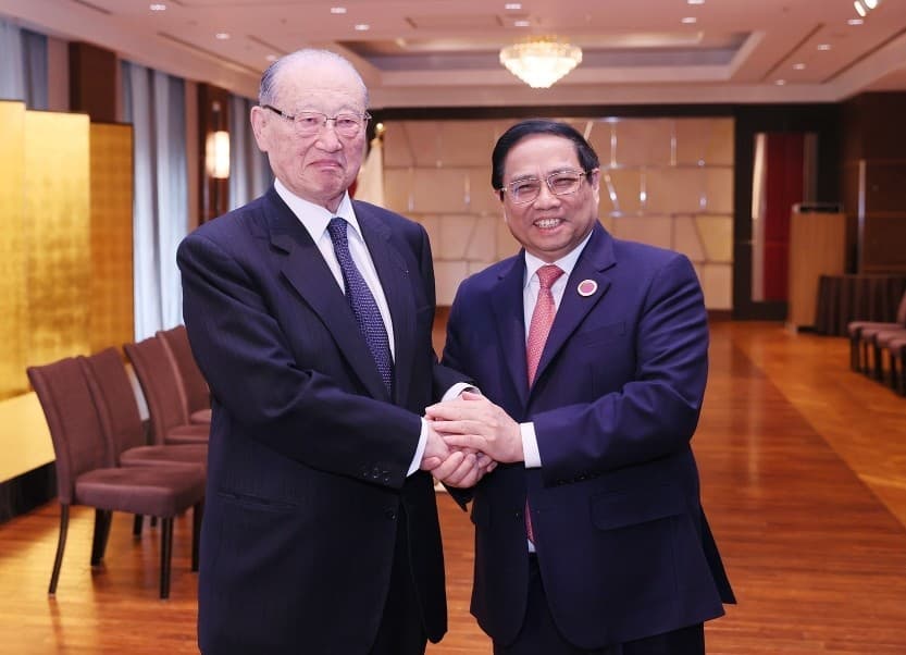 Prime Minister Pham Minh Chinh receives Presidents of International Friendship Exchange Council, JICA