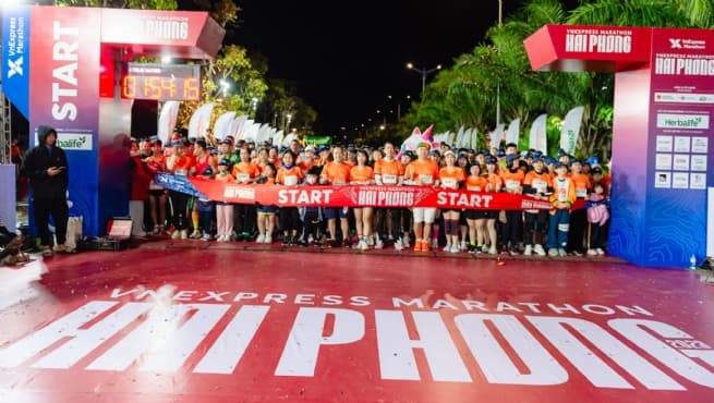 Herbalife Vietnam Becomes Nutrition Partner for VnExpress Marathon Tournament in Hai Phong City