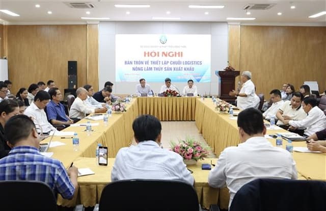 Logistics chains crucial for boosting exports of agro-forestry-aquatic products