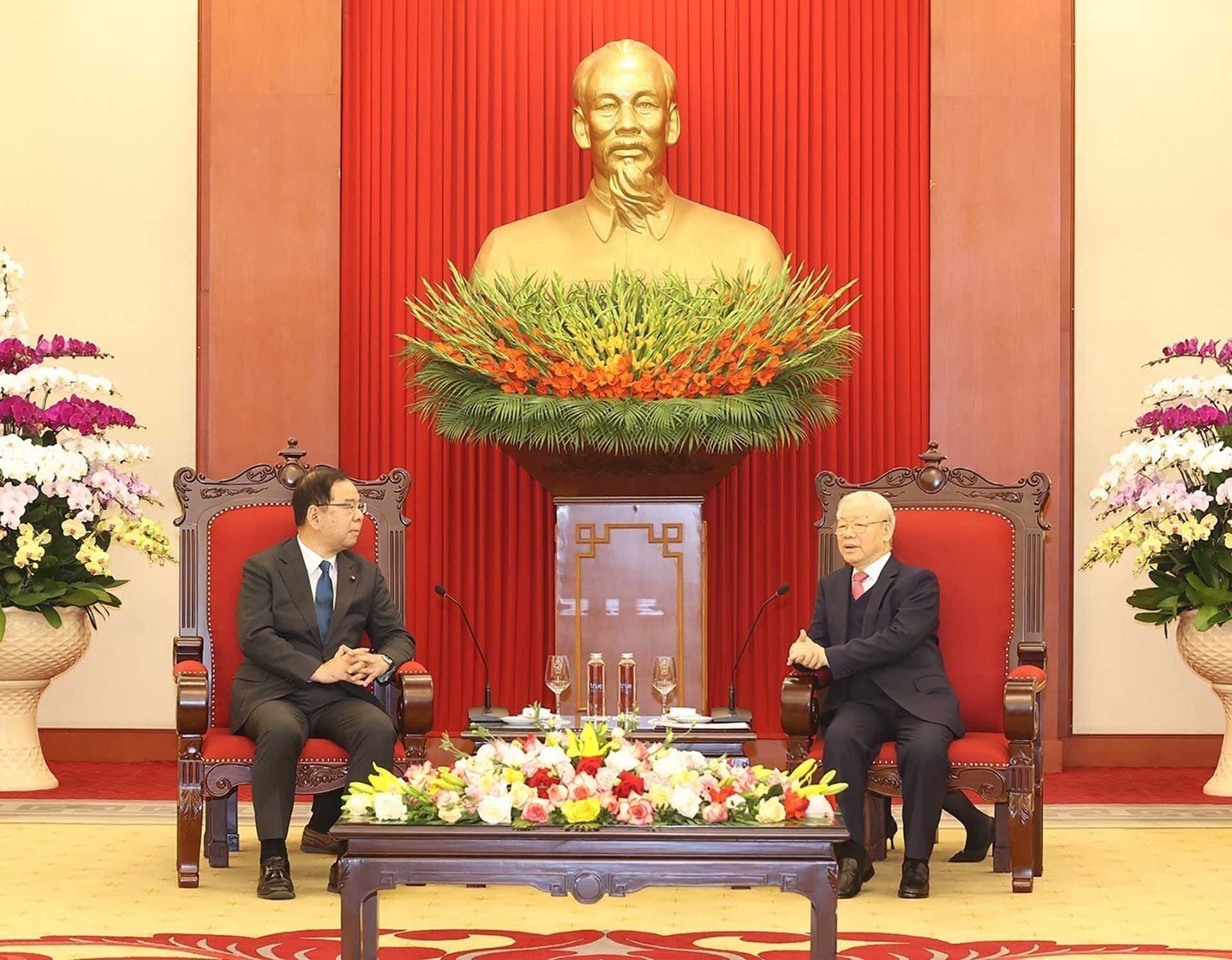 Party General Secretary received Chairman of Japanese Communist Party Presidium