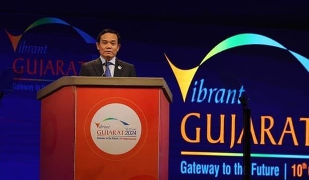 Deputy PM attends Vibrant Gujarat Global Summit, seeking cooperation in India’s strengths
