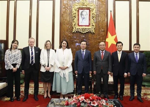 President Vo Van Thuong receives outgoing New Zealand, Peruvian Ambassadors