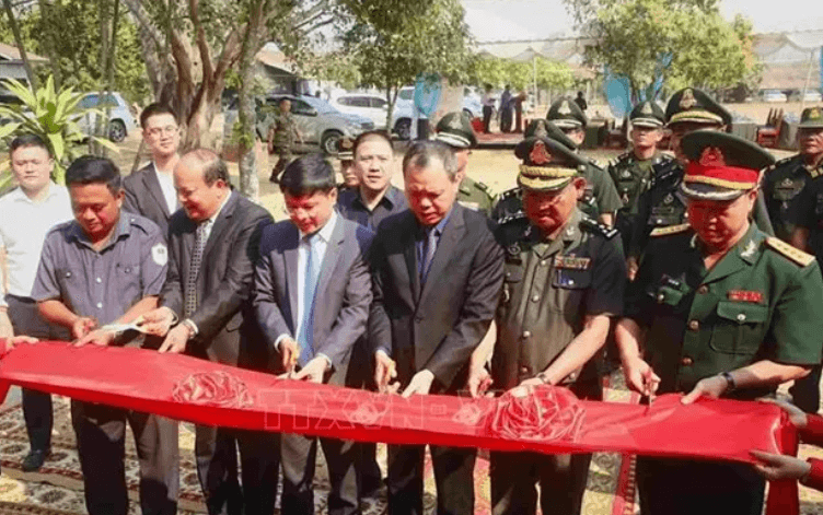 Building inaugurated in Cambodia for preservation of Vietnamese martyrs' remains