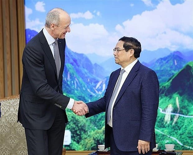 PM receives President and CEO of Siemens