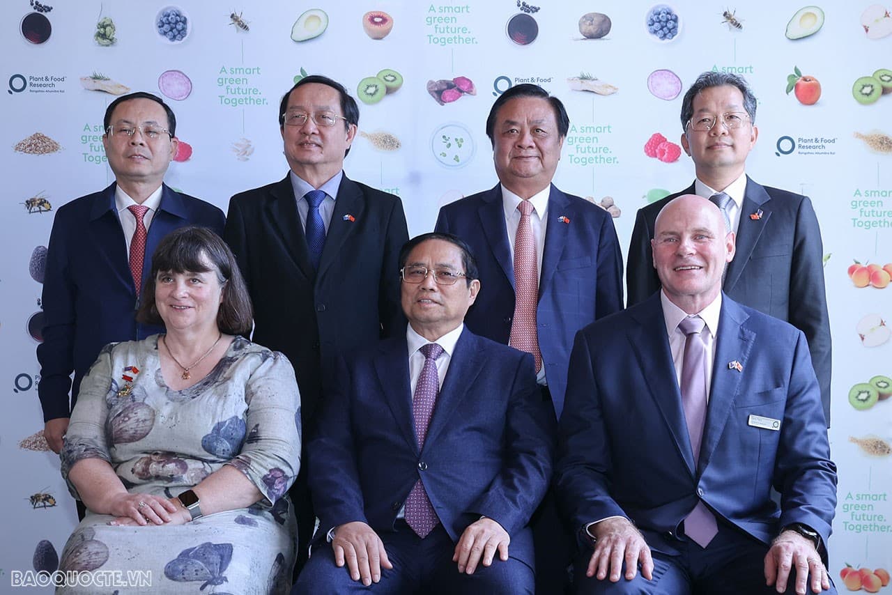 Prime Minister Pham Minh Chinh expects breakthrough in agricultural cooperation with New Zealand