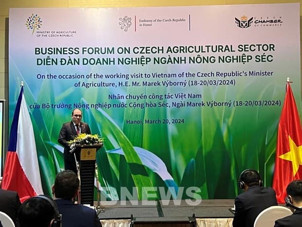 Vietnam, Czech Republic eye to expand agricultural cooperation