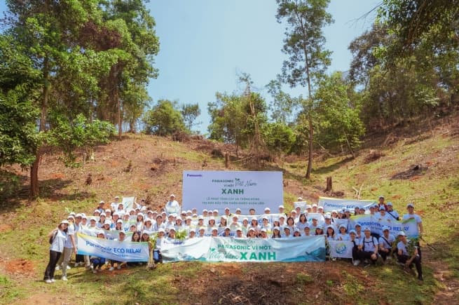 Panasonic Effortlessly Plant Specialized Forests, Contributing to Vietnam's Forest Carbon Credits Direction