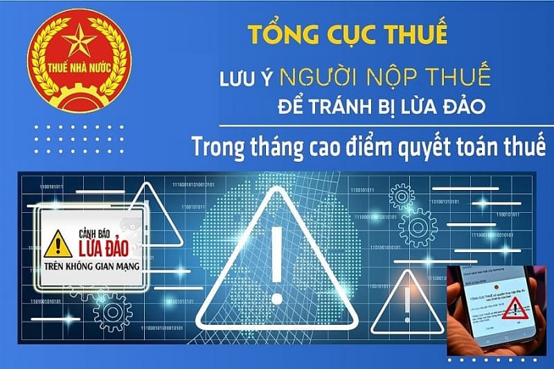 Warning about impersonating tax authorities to commit fraud during tax finalization month