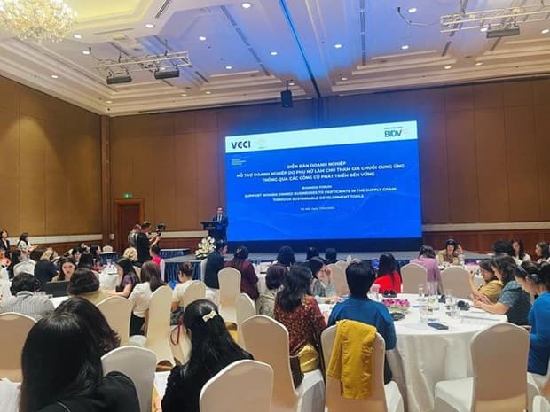 Forum discusses support for women-owned firms to join supply chains