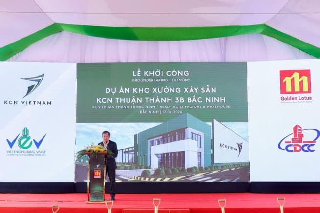 KCN Vietnam's Cutting-Edge Factory and Warehouse Project Set to Magnetize Foreign Investors in Bac Ninh