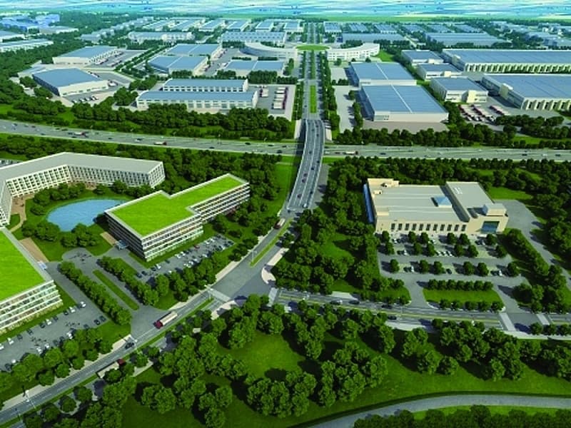 Find ways to a corporation for businesses in industrial parks
