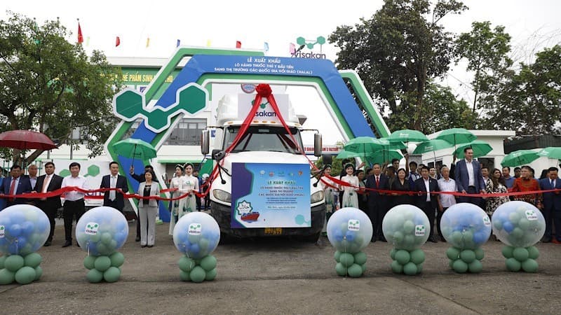 Bac Ninh company exports first batch of veterinary medicine to Halal market