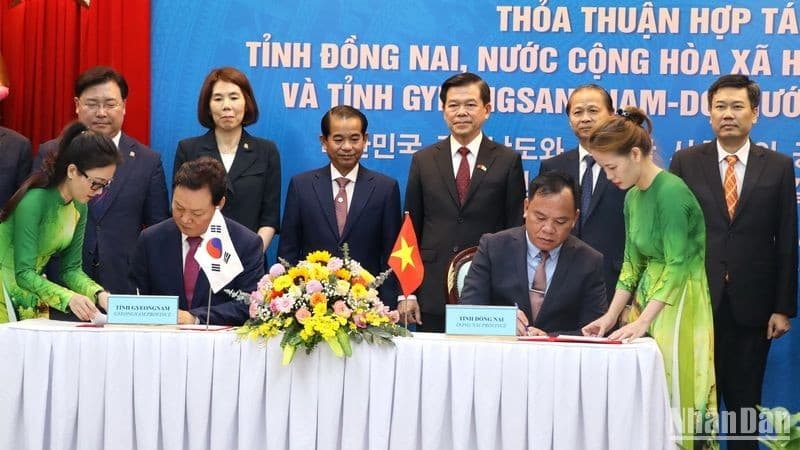 Dong Nai, RoK's Gyeongnam province cooperate in labour training