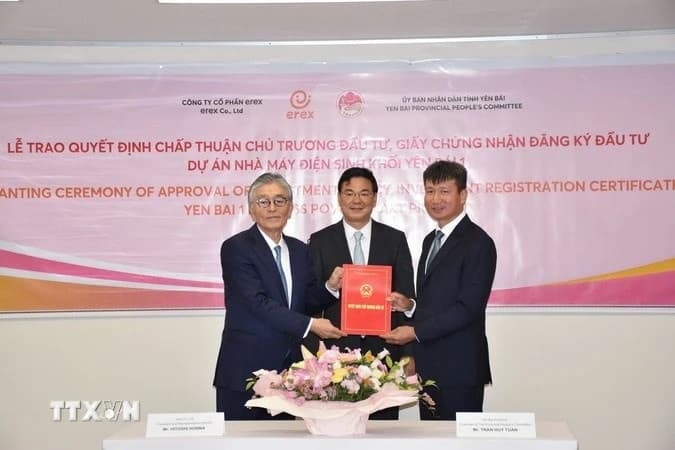 Japan invests in biomass power plant in Yen Bai
