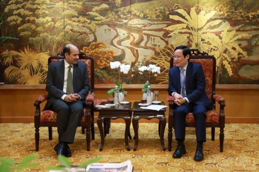 The Ambassador of India to Vietnam aims to increase trade volume with Vietnam by $5 billion.